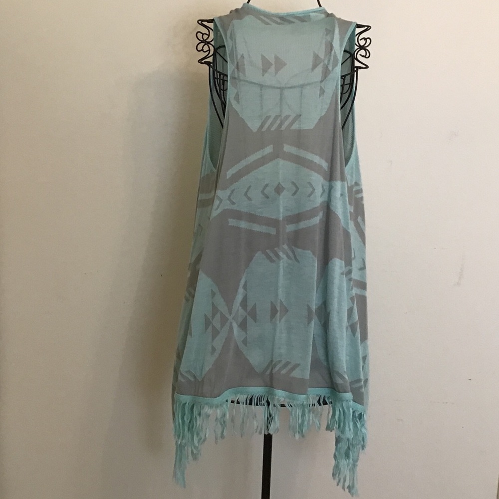 Fringed vest